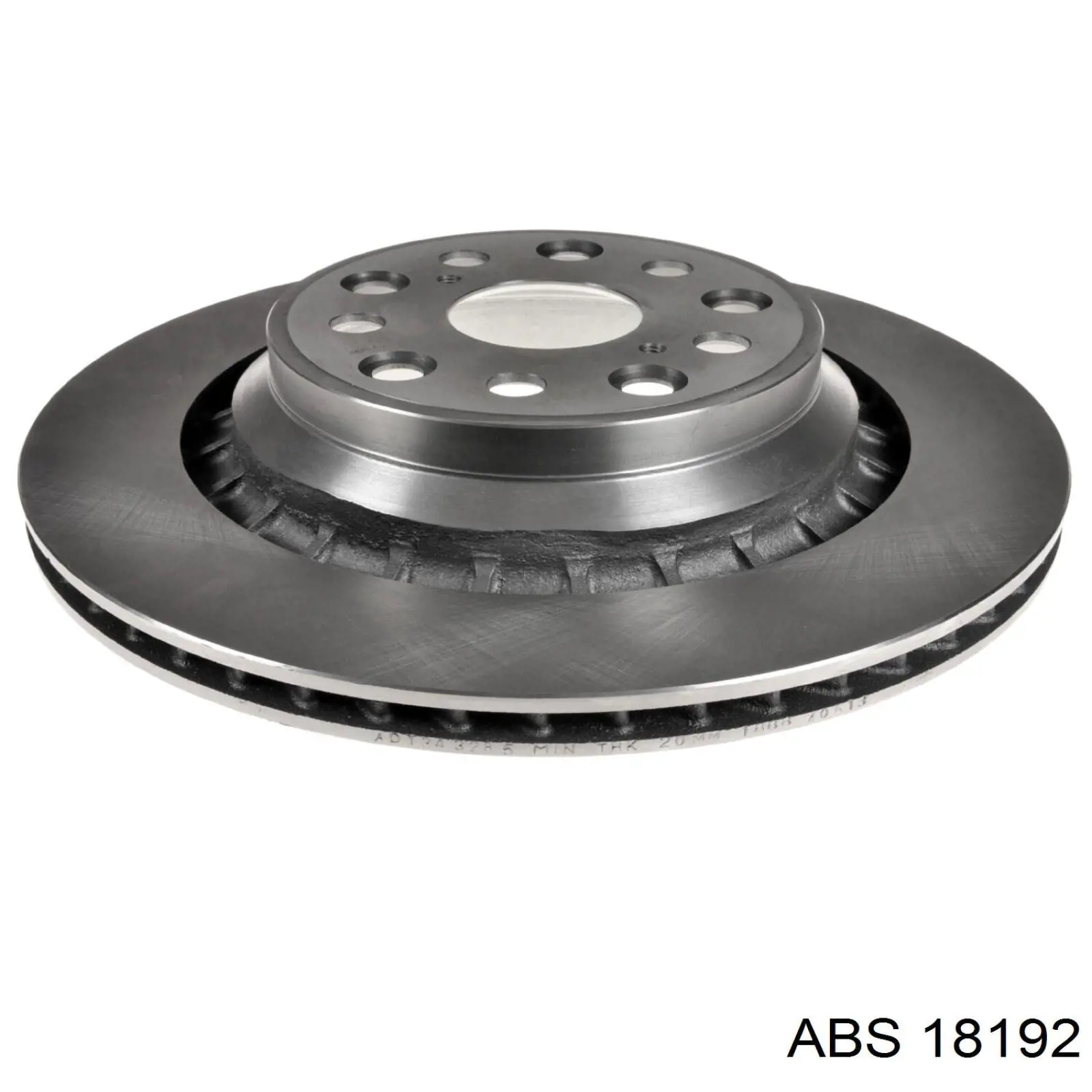 18192 ABS диск гальмівний задній