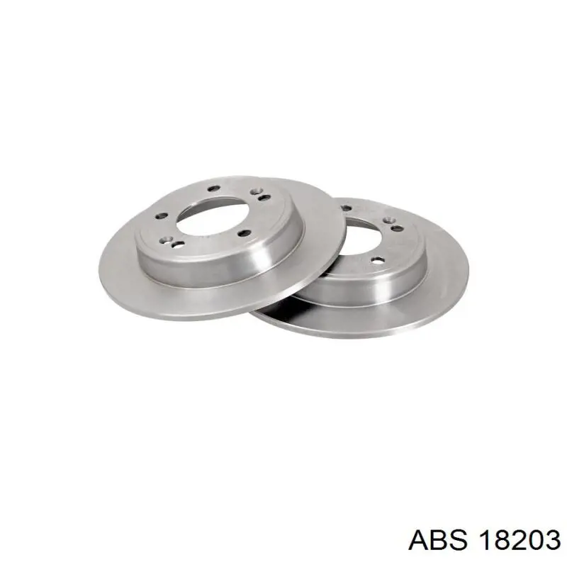 18203 ABS диск гальмівний задній