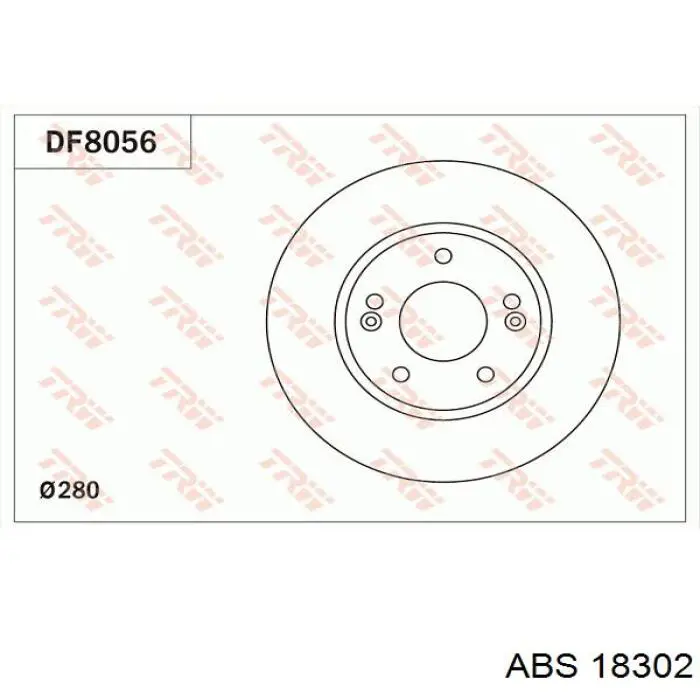 Купити 18302 ABS Ротор гальмівний