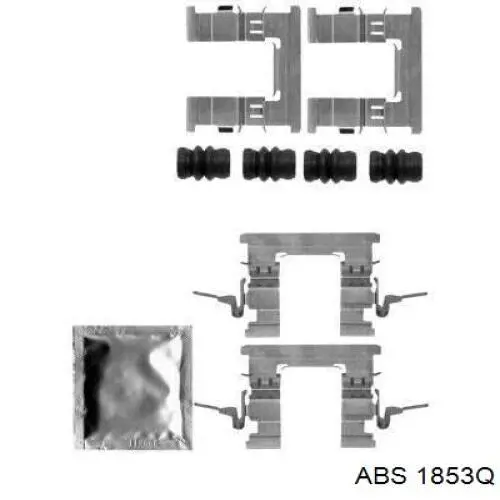 Пружинна засувка супорту ABS 1853Q ціна, від 7.78 USD