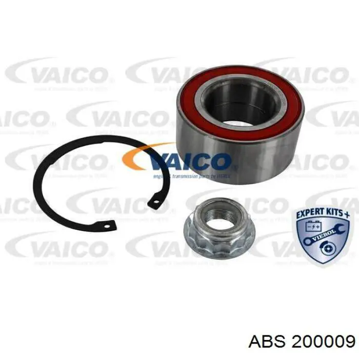 Комплект підшипник маточини передньої ABS 200009 ціна, від 15.23 USD