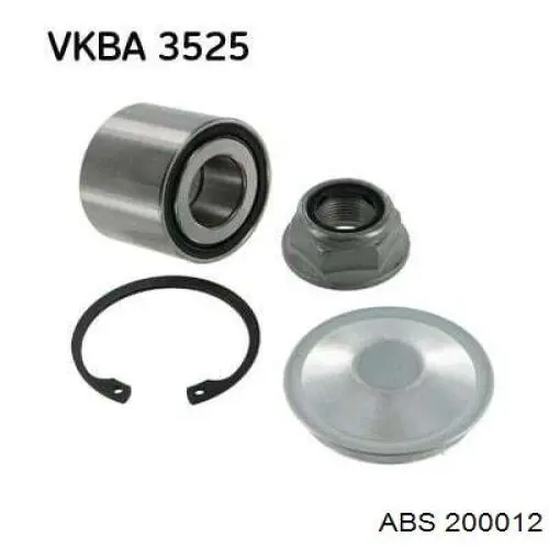 Купити 200012 ABS Підшипник задньої ступиці