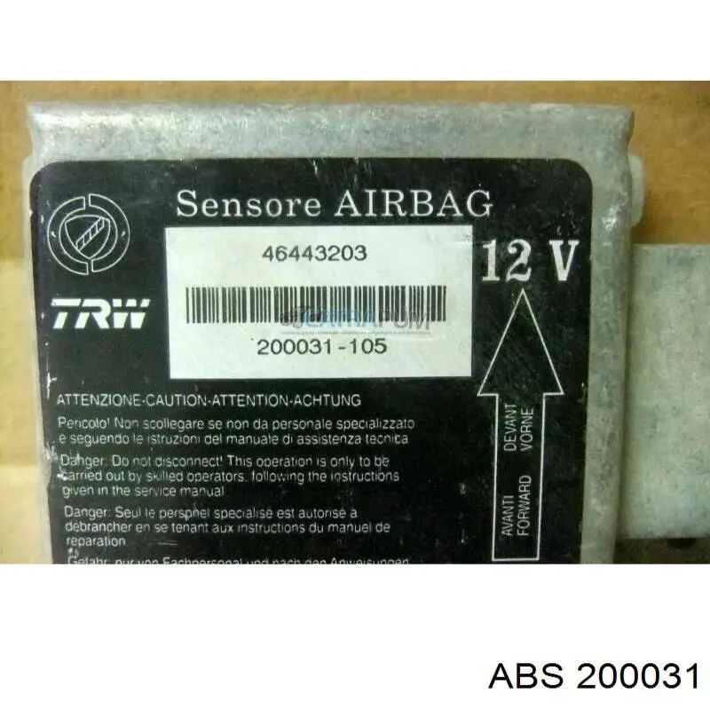 Підшипник маточини передньої/задньої ABS 200031