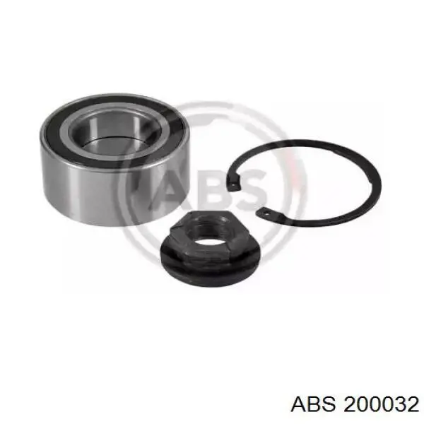 Комплект підшипник маточини передньої ABS 200032 ціна, від 20.36 USD