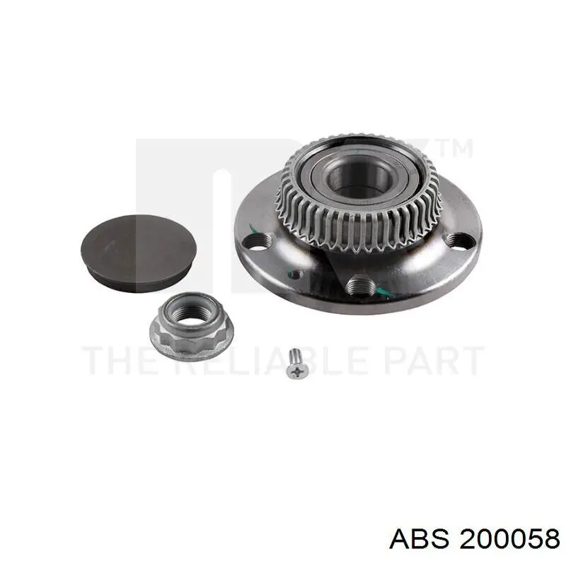 Купити 200058 ABS Підшипник ступиці колеса