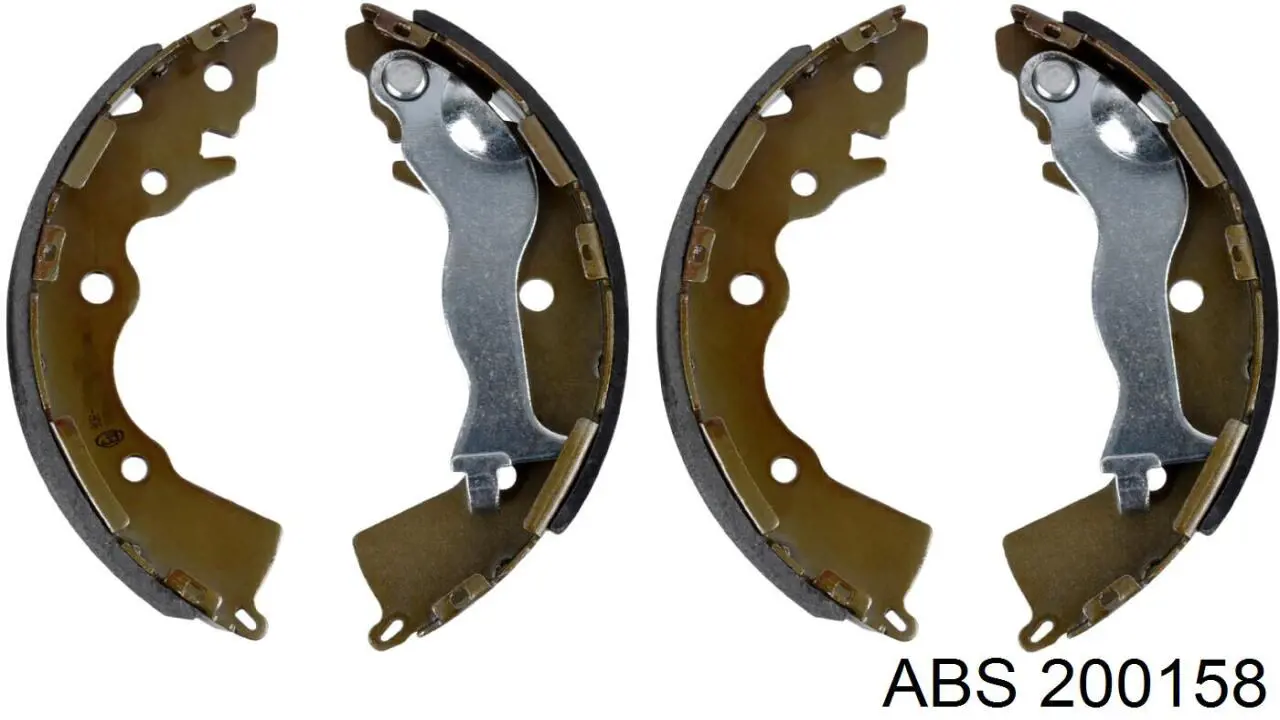 Комплект підшипник маточини передньої ABS 200158 ціна, від 12.79 USD