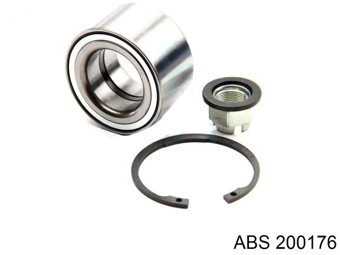 Комплект підшипник маточини передньої ABS 200176 ціна, від 21.89 USD