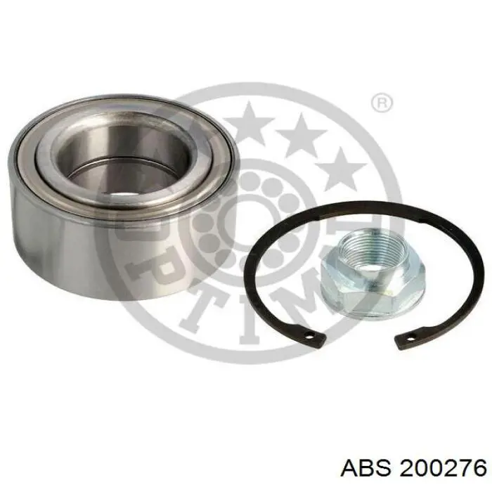 Комплект підшипник маточини передньої ABS 200276 ціна, від 18.41 USD