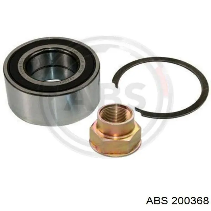 Комплект підшипник маточини передньої ABS 200368 ціна, від 41.70 USD