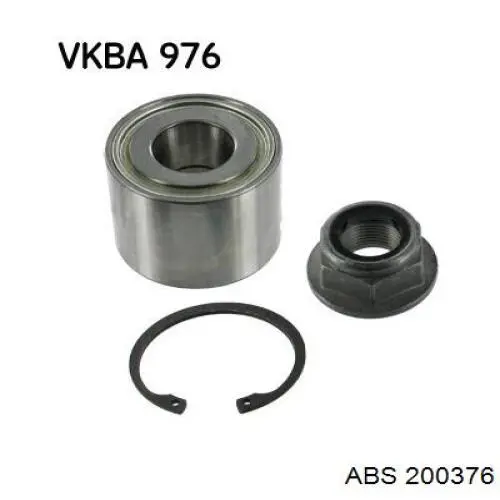 Підшипник задньої ступиці 763324 NK