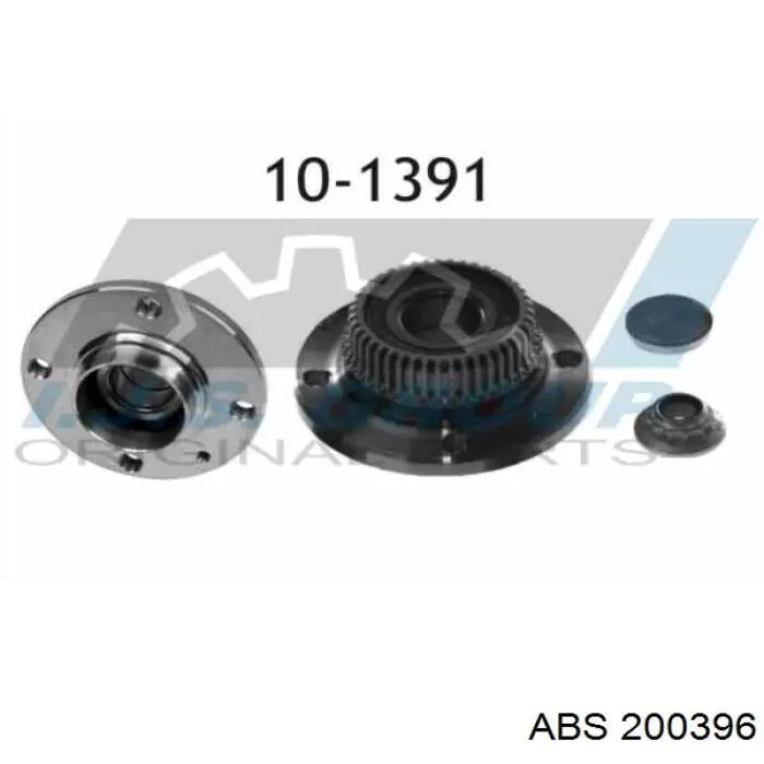 Купити 200396 ABS Підшипник ступиці колеса