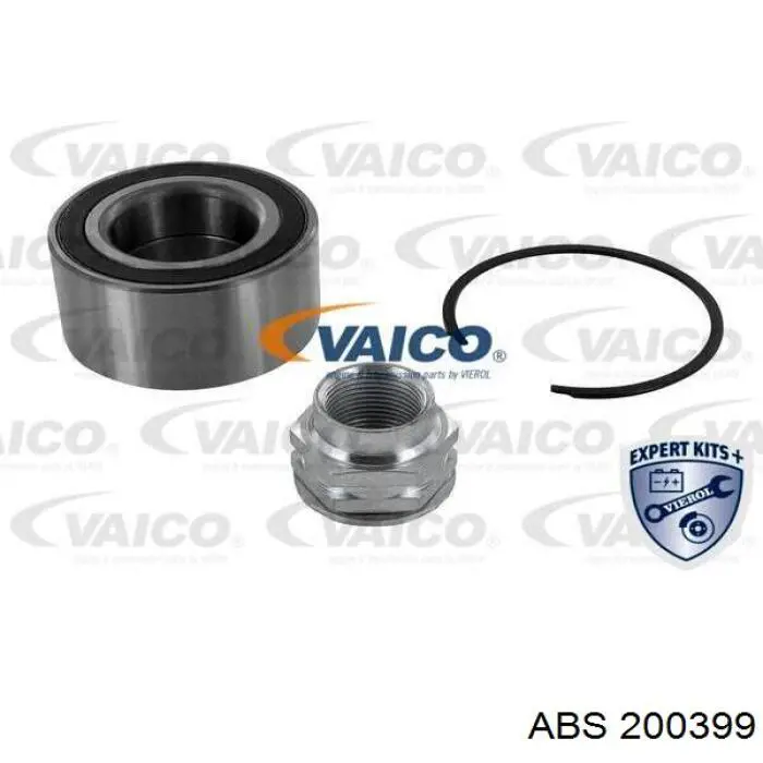 Комплект підшипник маточини передньої ABS 200399 ціна, від 24.70 USD