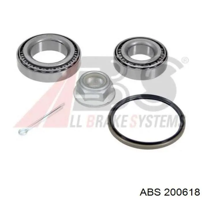 Підшипник маточини задньої ABS 200618 ціна, від 14.41 USD