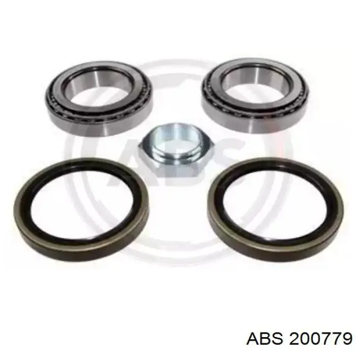 Комплект підшипник маточини передньої ABS 200779 ціна, від 25.36 USD