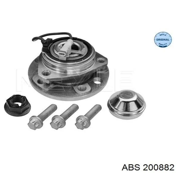 Маточина колеса передня ABS 200882 ціна, від 91.94 USD