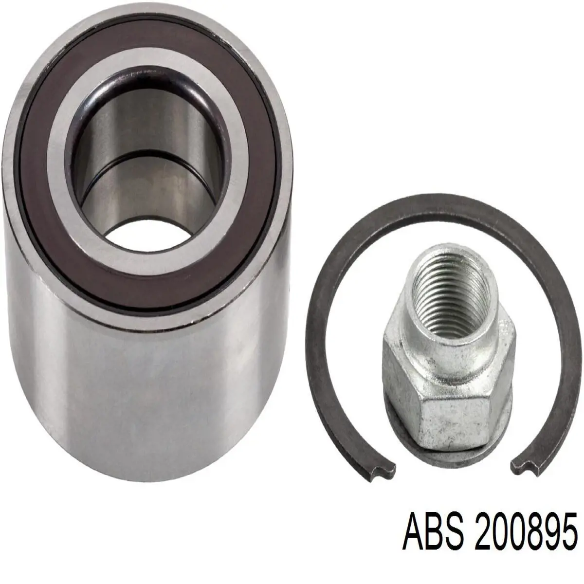 Комплект підшипник маточини передньої ABS 200895 ціна, від 22.89 USD