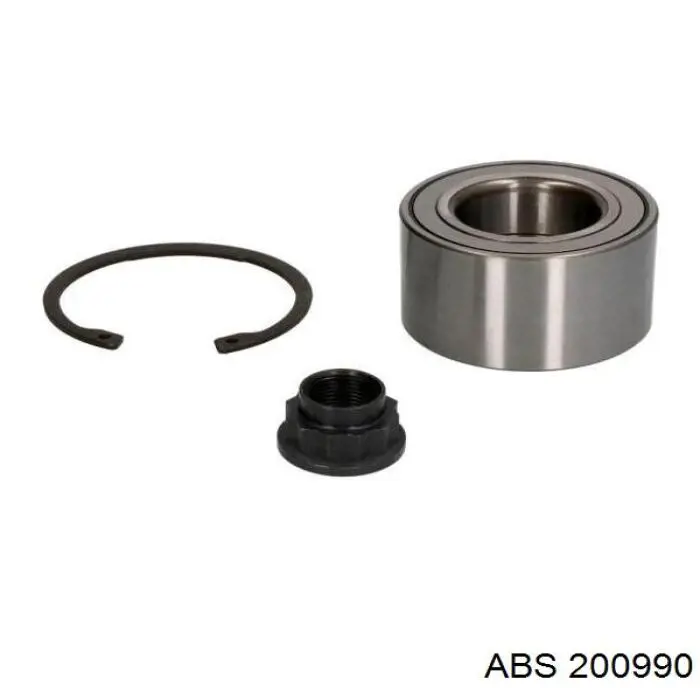Комплект підшипник маточини передньої ABS 200990 ціна, від 20.35 USD