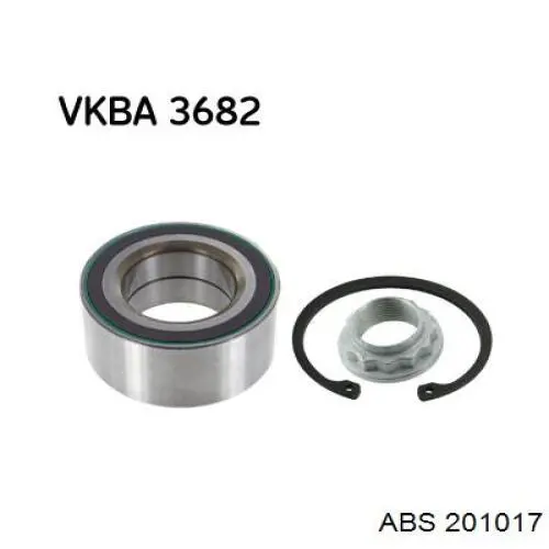 Купити 201017 ABS Підшипник задньої ступиці