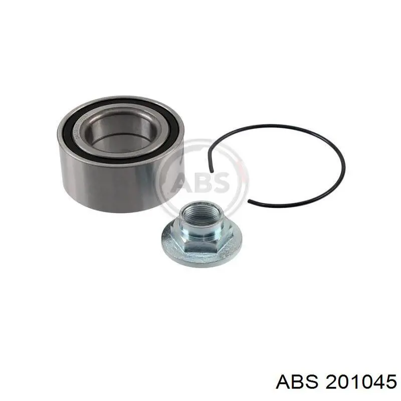 Комплект підшипник маточини передньої ABS 201045 ціна, від 12.24 USD