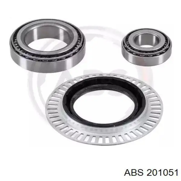 Комплект підшипник маточини передньої ABS 201051 ціна, від 18.23 USD