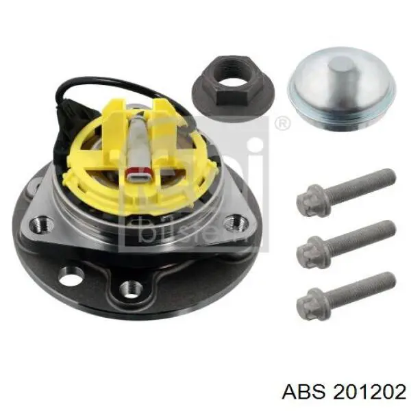 Маточина колеса передня ABS 201202 ціна, від 79.06 USD