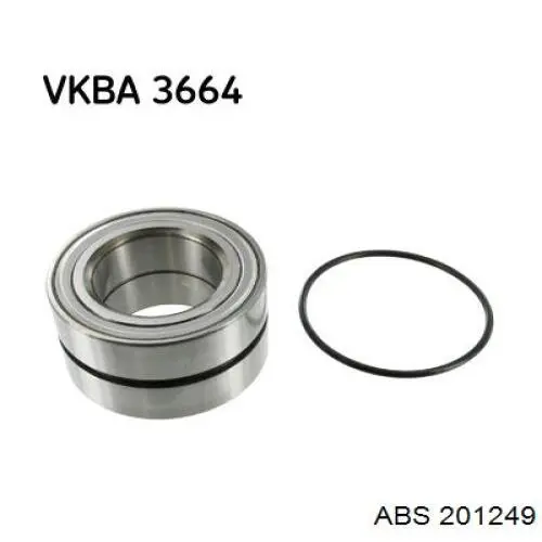 Купити 201249 ABS Підшипник ступиці передньої