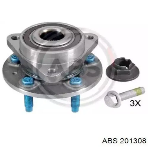 Маточина колеса передня ABS 201308 ціна, від 68.42 USD