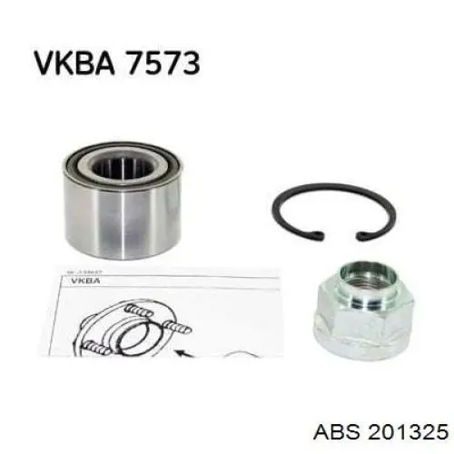 201325 ABS Підшипник ступиці задньої