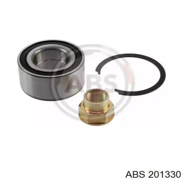 Комплект підшипник маточини передньої ABS 201330 ціна, від 14.98 USD