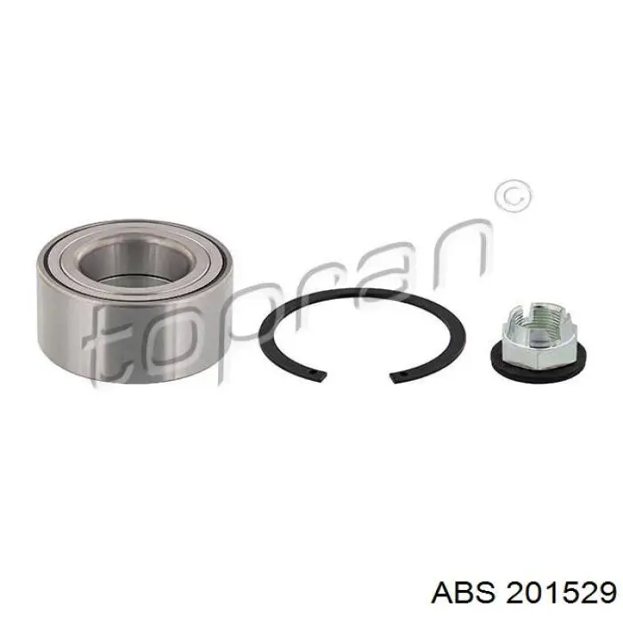 Підшипник маточини задньої ABS 201529 ціна, від 21.84 USD