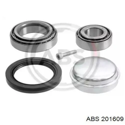 Комплект підшипник маточини передньої ABS 201609 ціна, від 44.41 USD