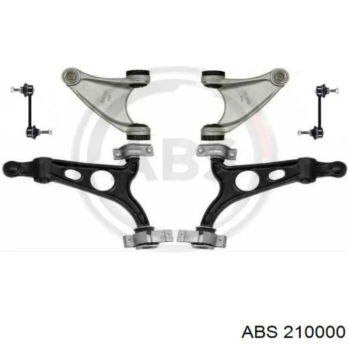 Важіль передньої підвіски верхній, лівий ABS 210000 ціна, від 42.72 USD