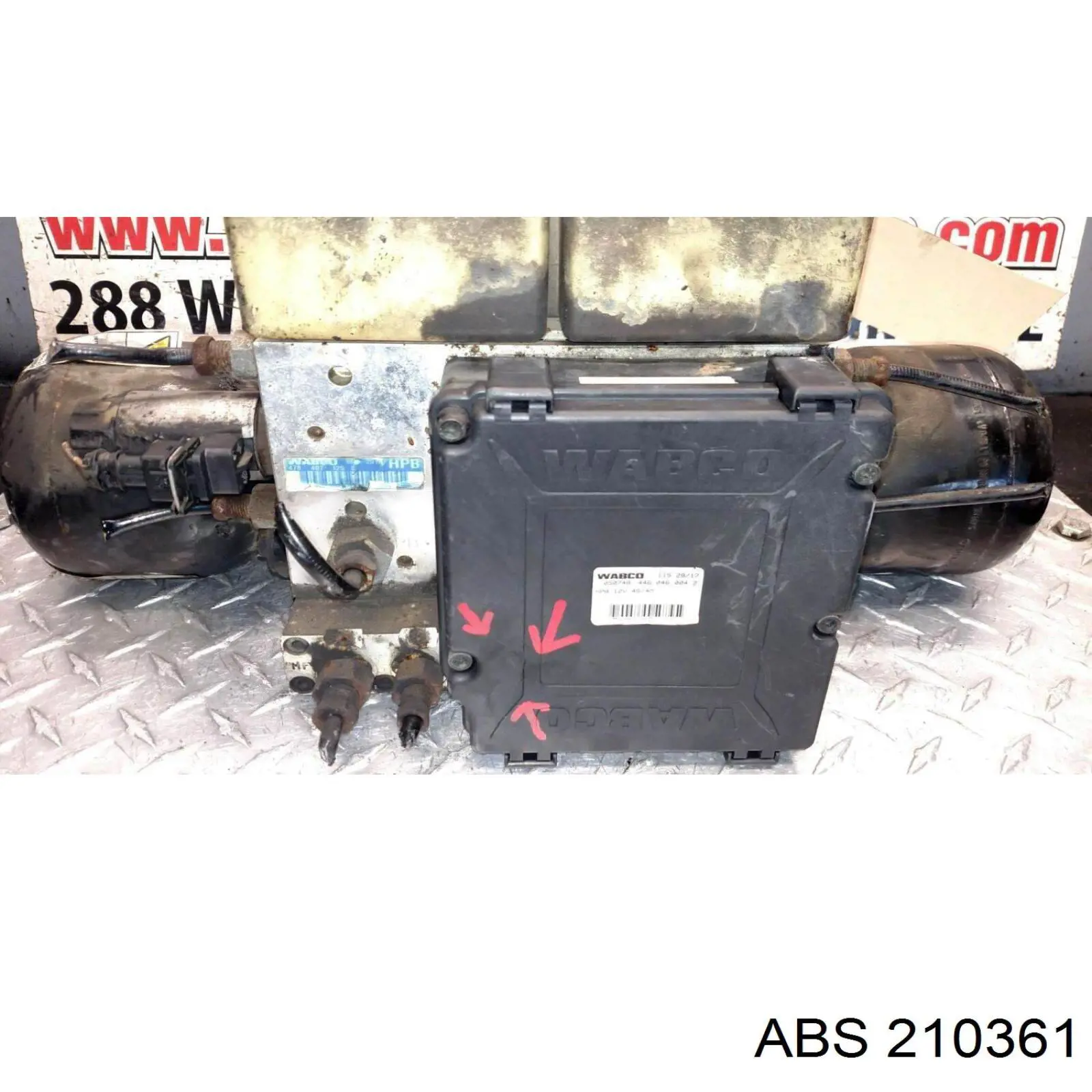 Важіль передньої підвіски верхній, лівий ABS 210361 ціна, від 98.38 USD