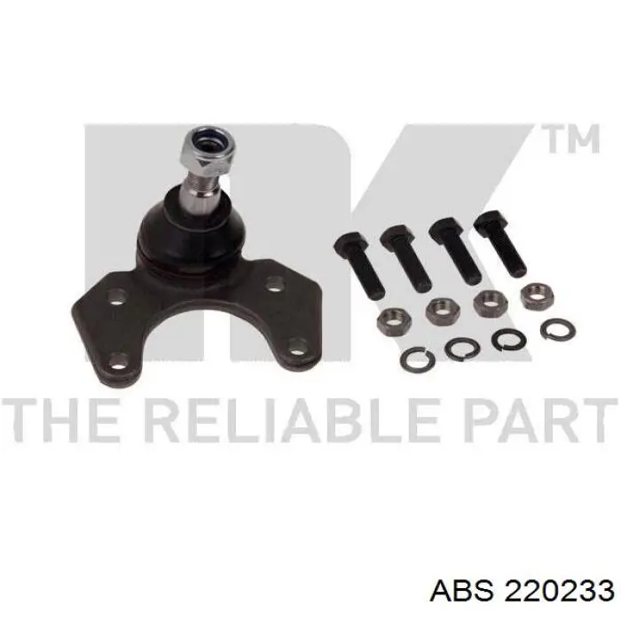 Кульова опора, нижня ABS 220233 ціна, від 11.27 USD