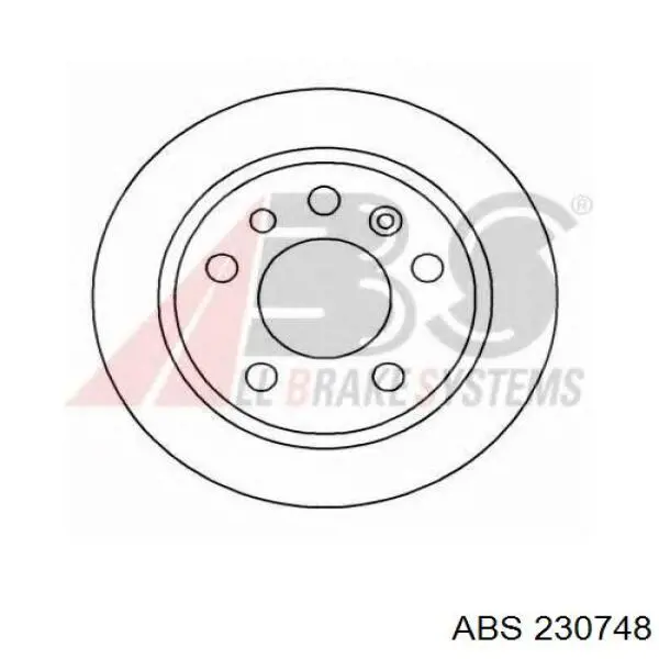 Наконечник рульовий ABS 230748 ціна, від 14.07 USD