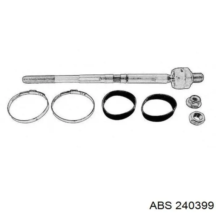 Тяга рульова поперечна ABS 240399 ціна, від 9.65 USD