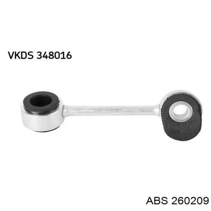 Стійка стабілізатора, переднього, права ABS 260209 ціна, від 6.32 USD