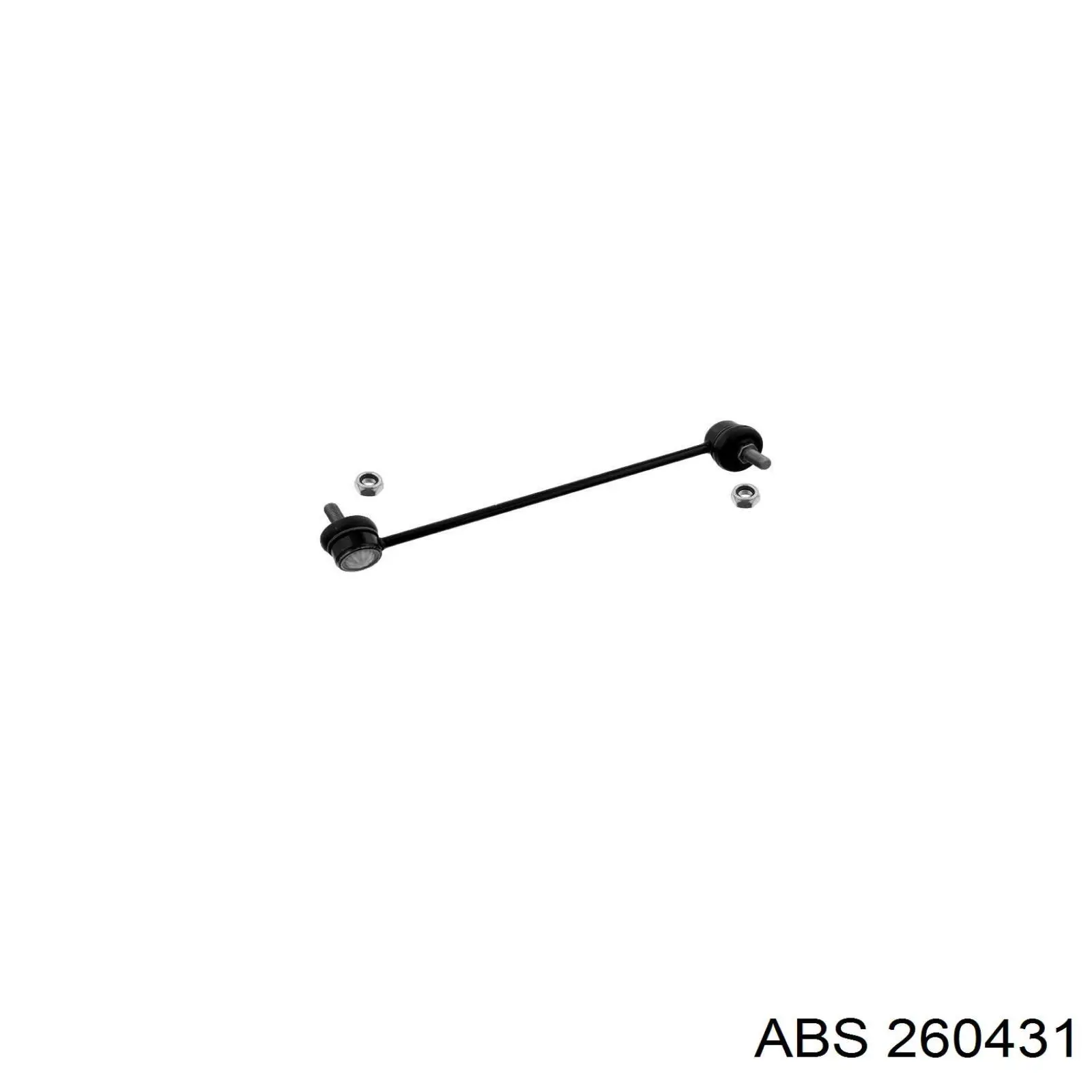 Стійка стабілізатора, переднього, права ABS 260431 ціна, від 7.39 USD