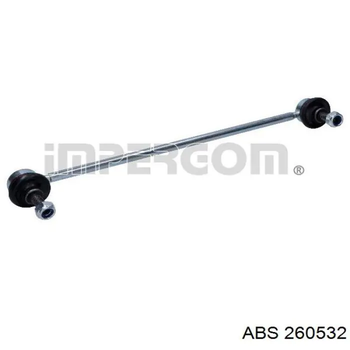Стійка стабілізатора, переднього, права ABS 260532 ціна, від 7.38 USD