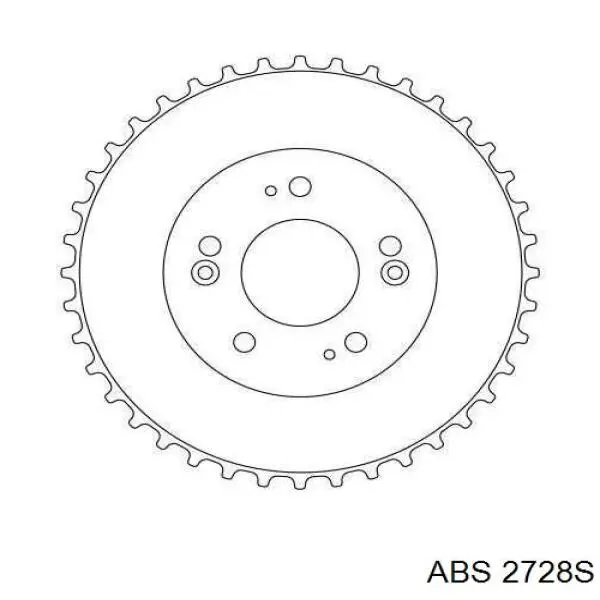 Барабан гальмівний задній ABS 2728S ціна, від 51.02 USD