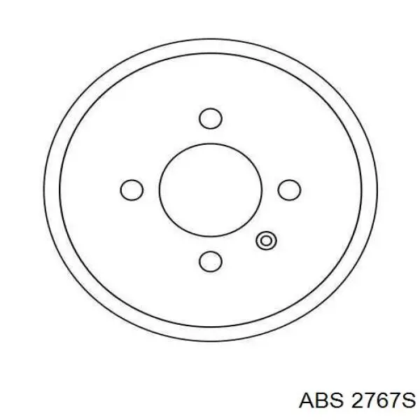 14938310 Brembo Барабан гальмівний задній