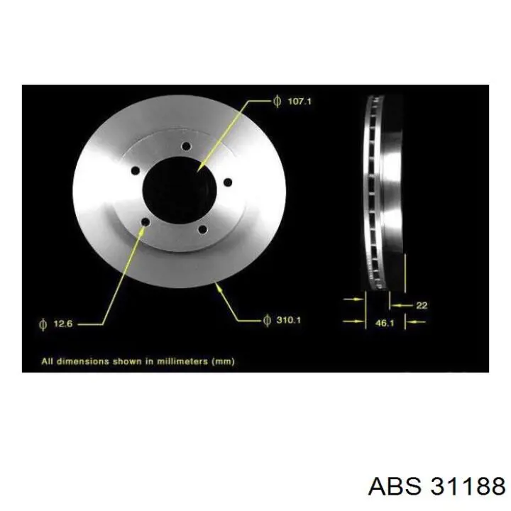 31188 ABS датчик абс (abs задній, лівий)