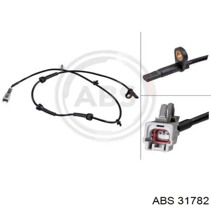 TQ11177 Tqparts Датчик АБС (ABS) задній правий