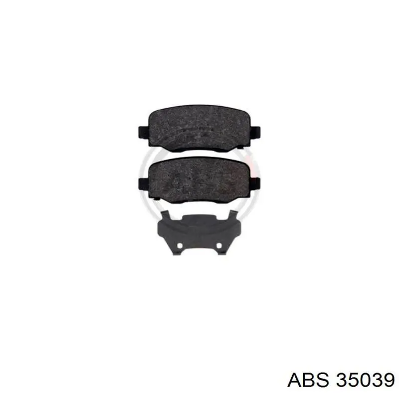 Задні гальмівні колодки ABS 35039 ціна, від 20.20 USD