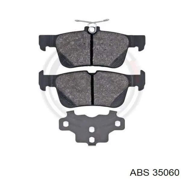 Задні гальмівні колодки ABS 35060 ціна, від 16.81 USD
