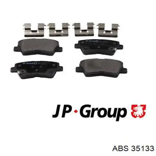 Задні гальмівні колодки ABS 35133 ціна, від 14.69 USD