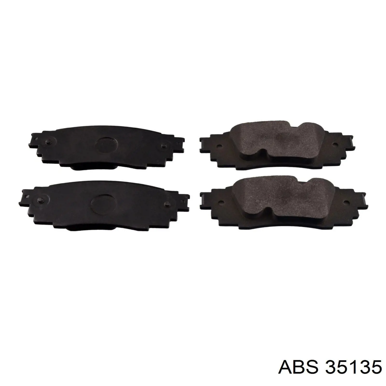 Задні гальмівні колодки ABS 35135 ціна, від 26.33 USD