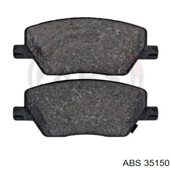 35150 ABS колодки гальмівні передні, дискові