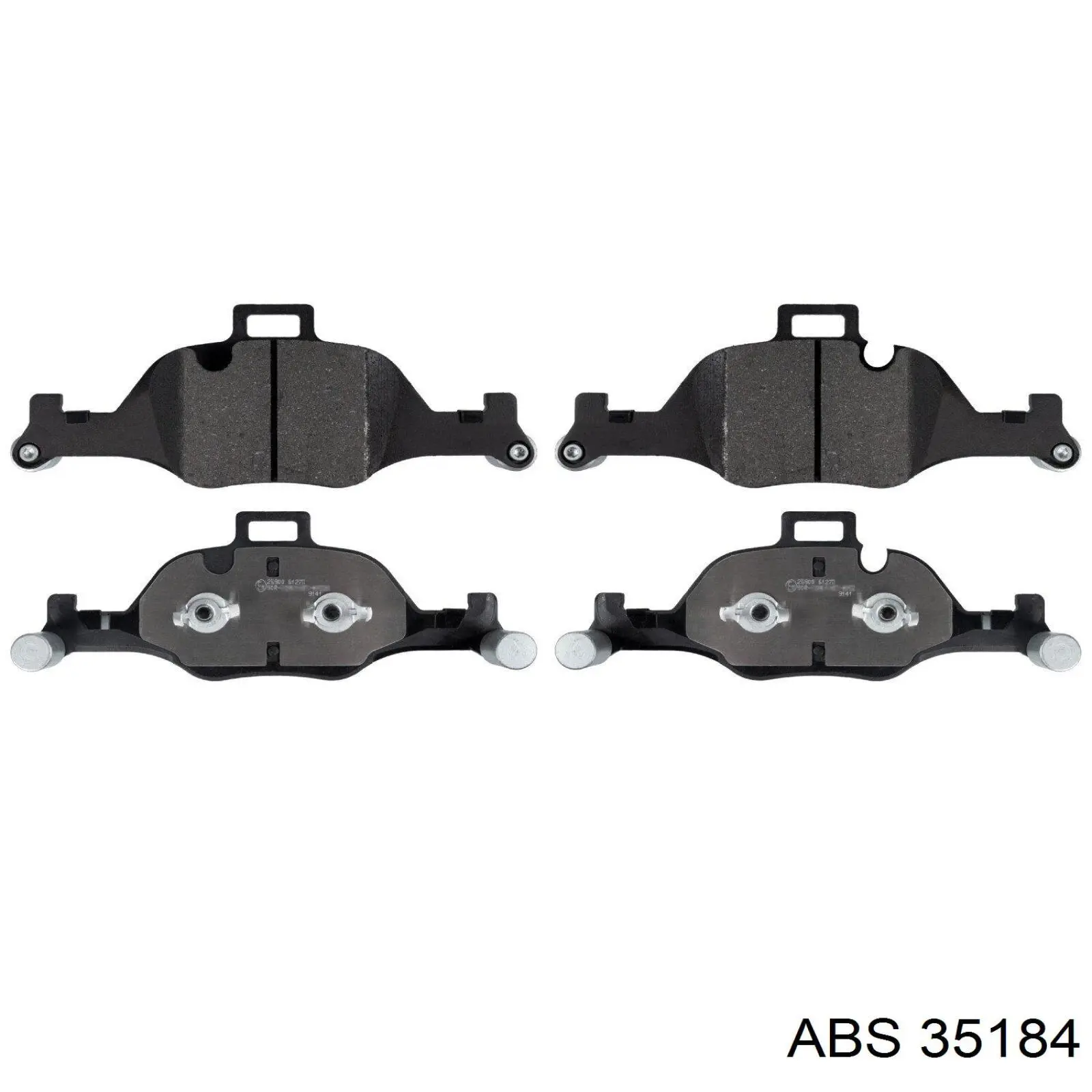 Гальмівні колодки ABS 35184 ціна, від 50.90 USD