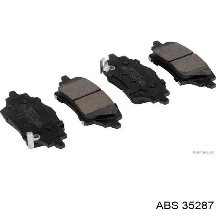 Задні гальмівні колодки 446602400 Toyota